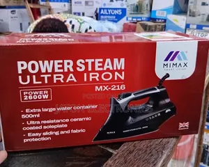 Mimax Power Steam Ultra Iron 26000watts