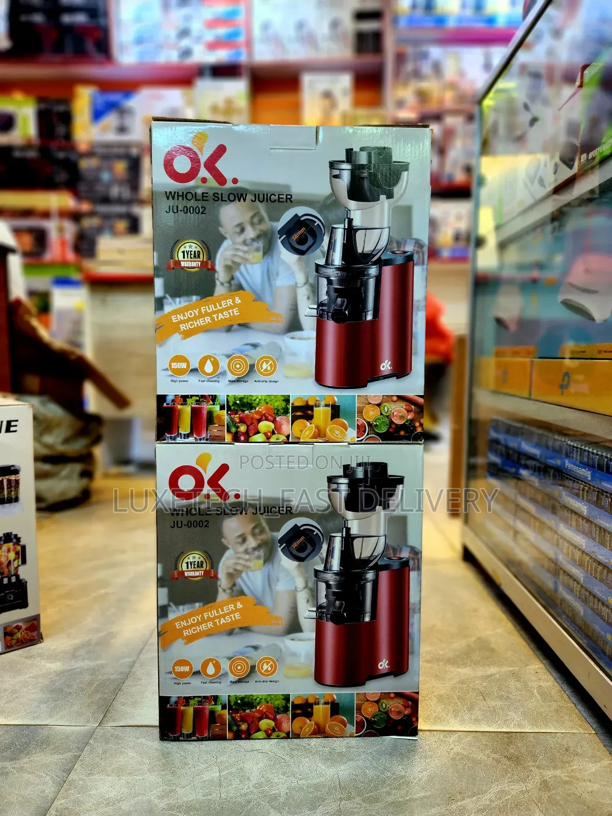 Ok Slow Juicer/Masticating Cold-Press