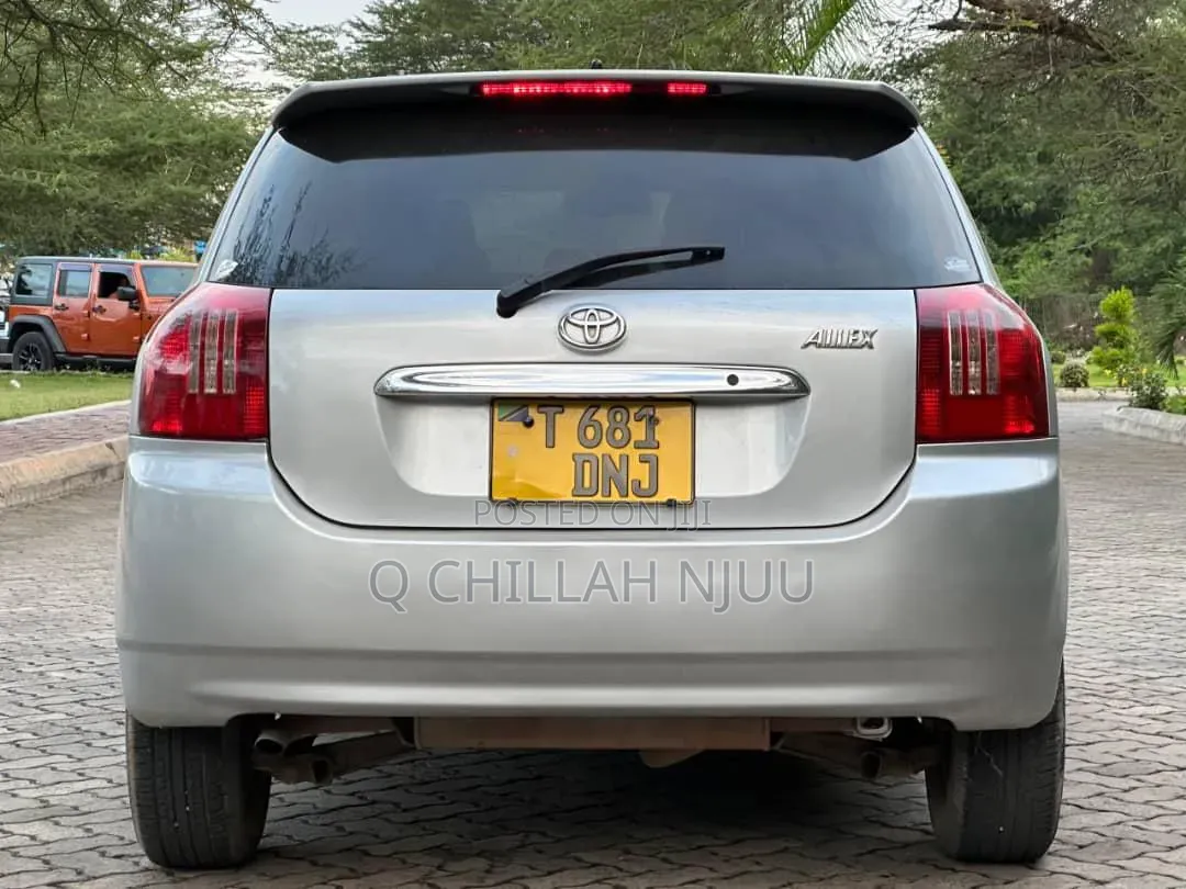 Toyota Allex 2004 Silver