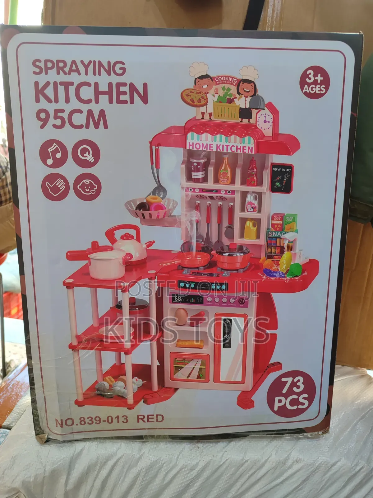 Spraying Kitchen for Kids