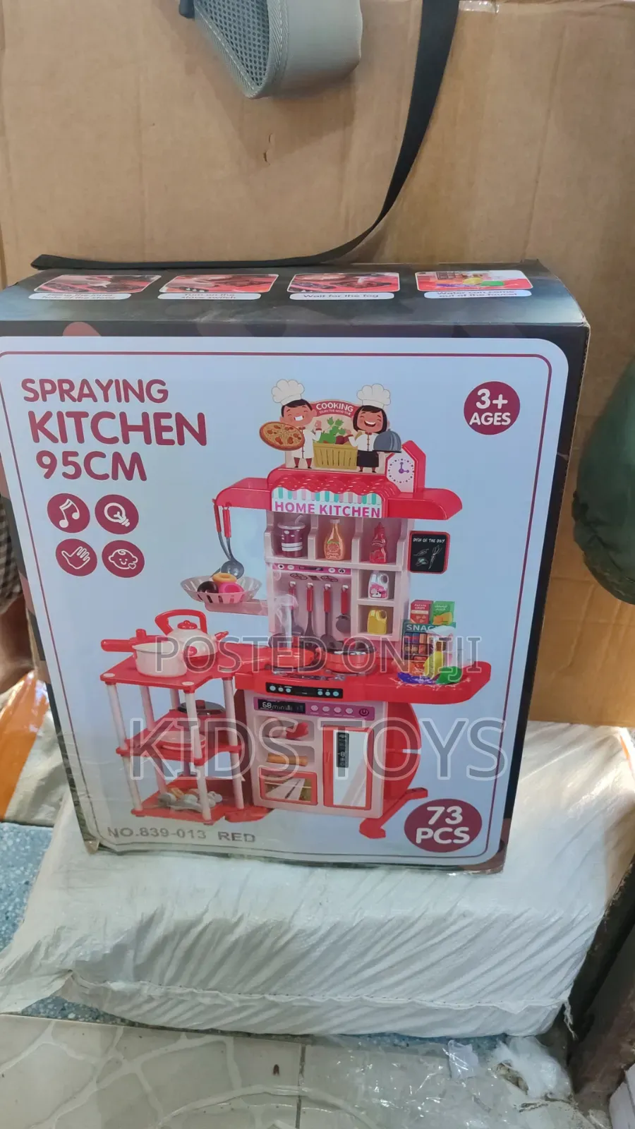 Spraying Kitchen for Kids