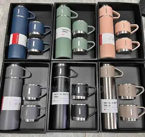 Stainless Steel Vacuum Flask Sets,With Each Gift Box Containing