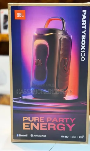 JBL Partybox 130 Portable Speaker With Dynamic Lightshow