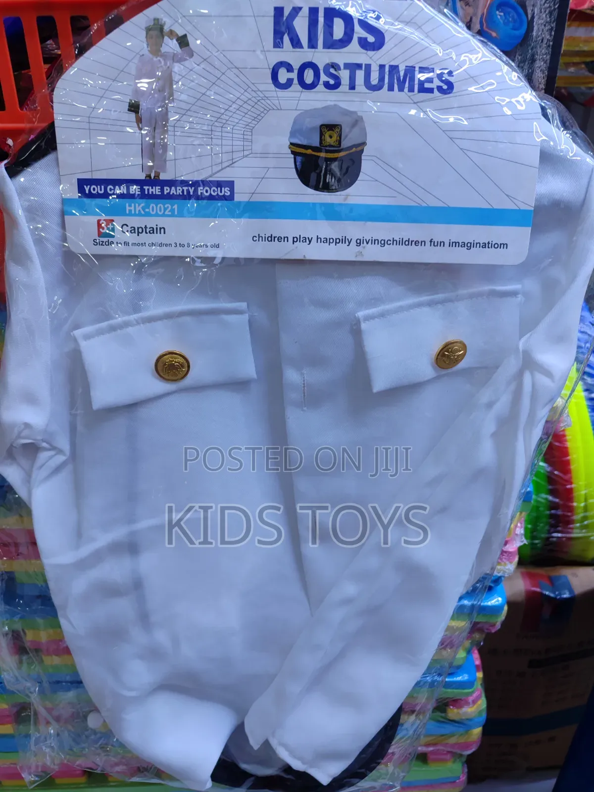 White Pilot Costume