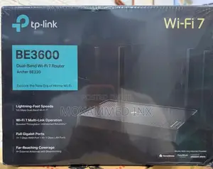 Tp-Link Archer Be220 Be3600 Wi-Fi 7 Routerdual-Band Wi-Fi
