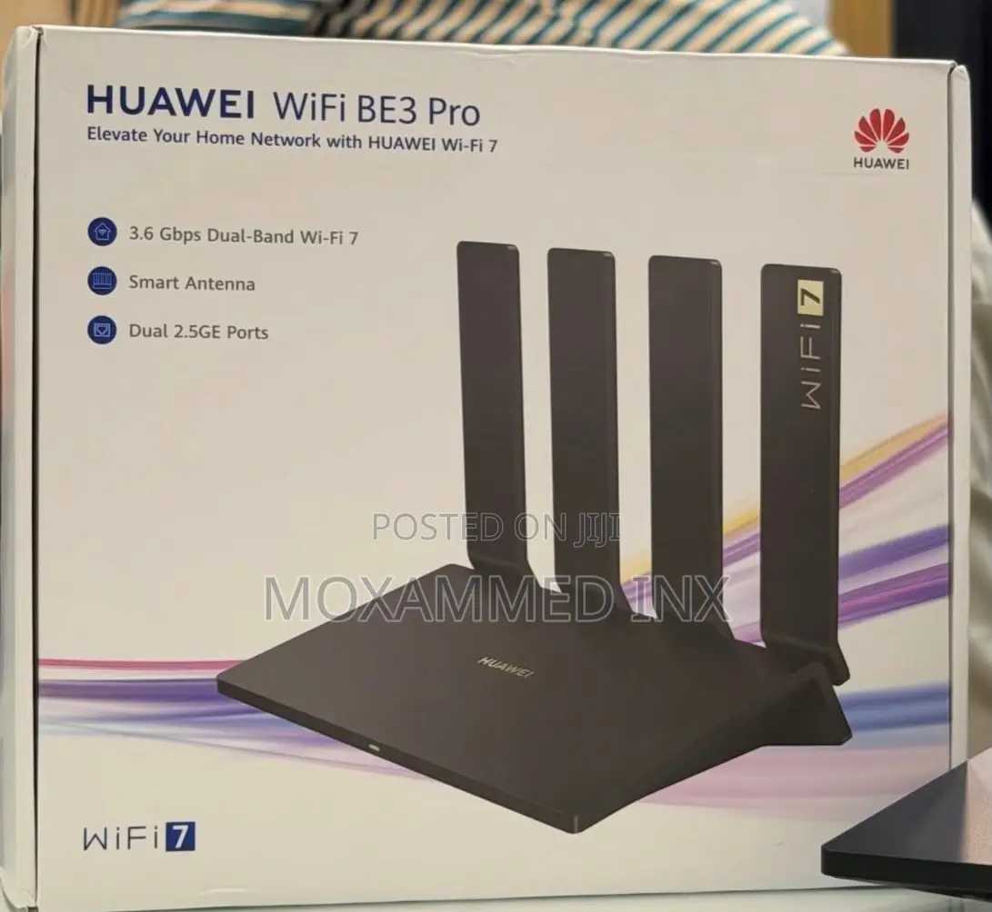 Huawei Wifi Be3 Pro Routersupports Wi-Fi 7 With Speeds Up to 3.6 GBPS