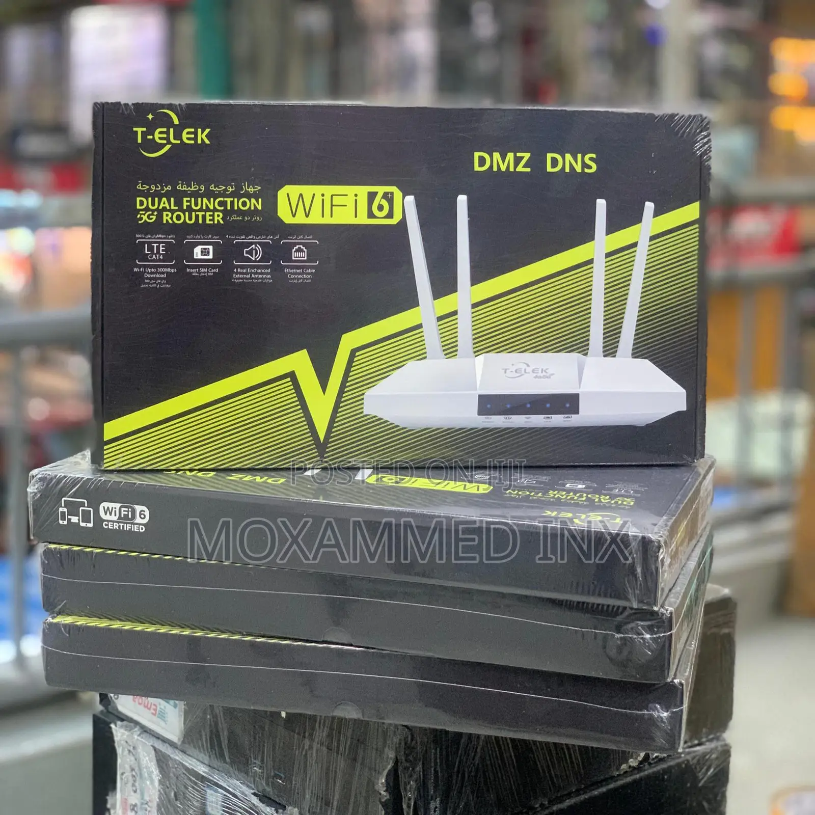 Telek Dual Function Wifi6 Router 5g