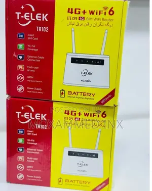 Telek 4g+ Wifĩ6lte Cpe 4g Sim Wifi Router