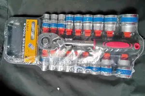 Tian Feng 19-Piece Socket Wrench Setfeaturing a Reversible Ratchet