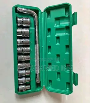 10-Piece Metric Socket Wrench Set