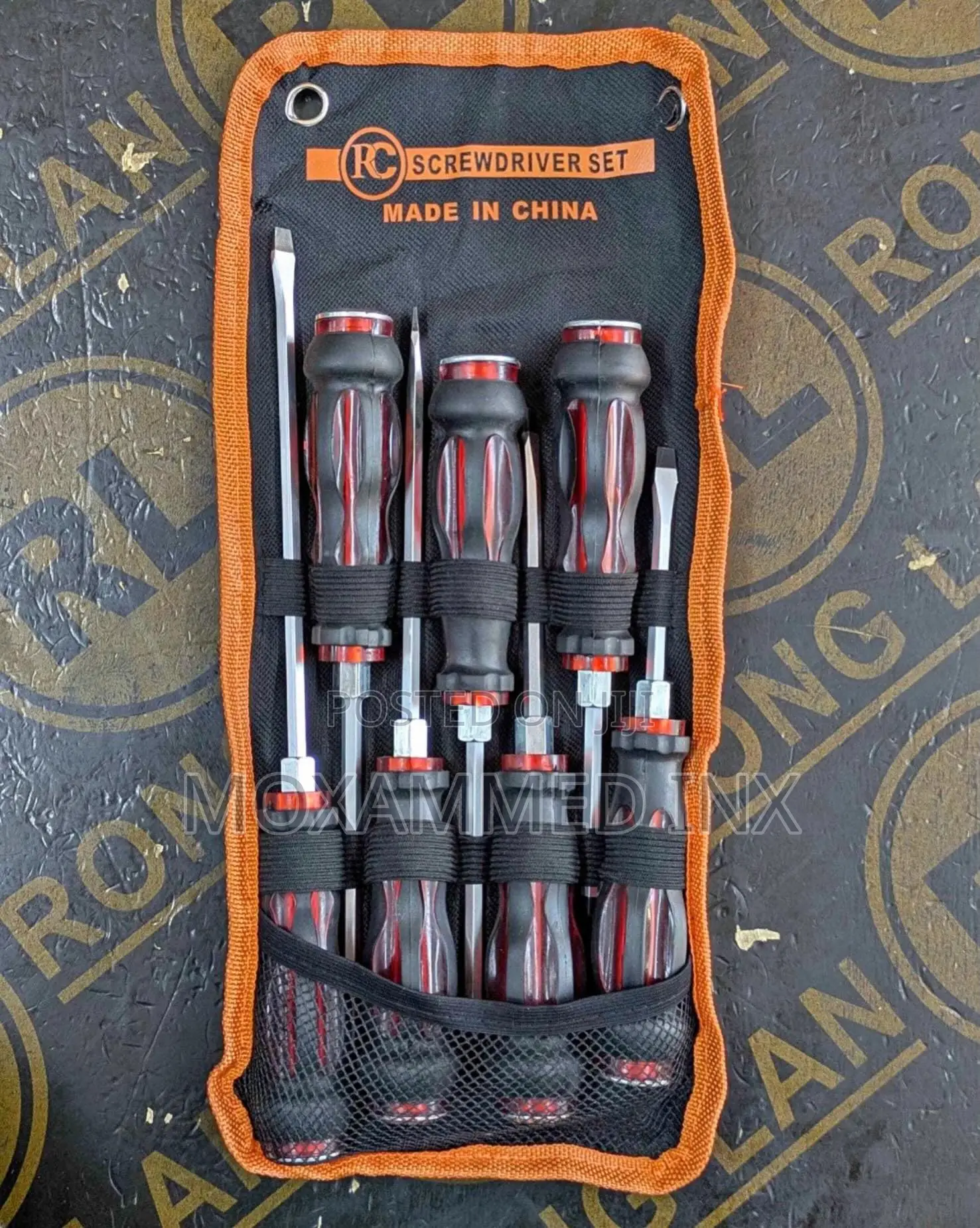 7-Piece Screwdriver Set in a Cloth Holster