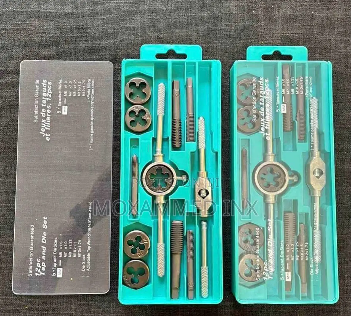 12-Piece Metric Tap and Die Set