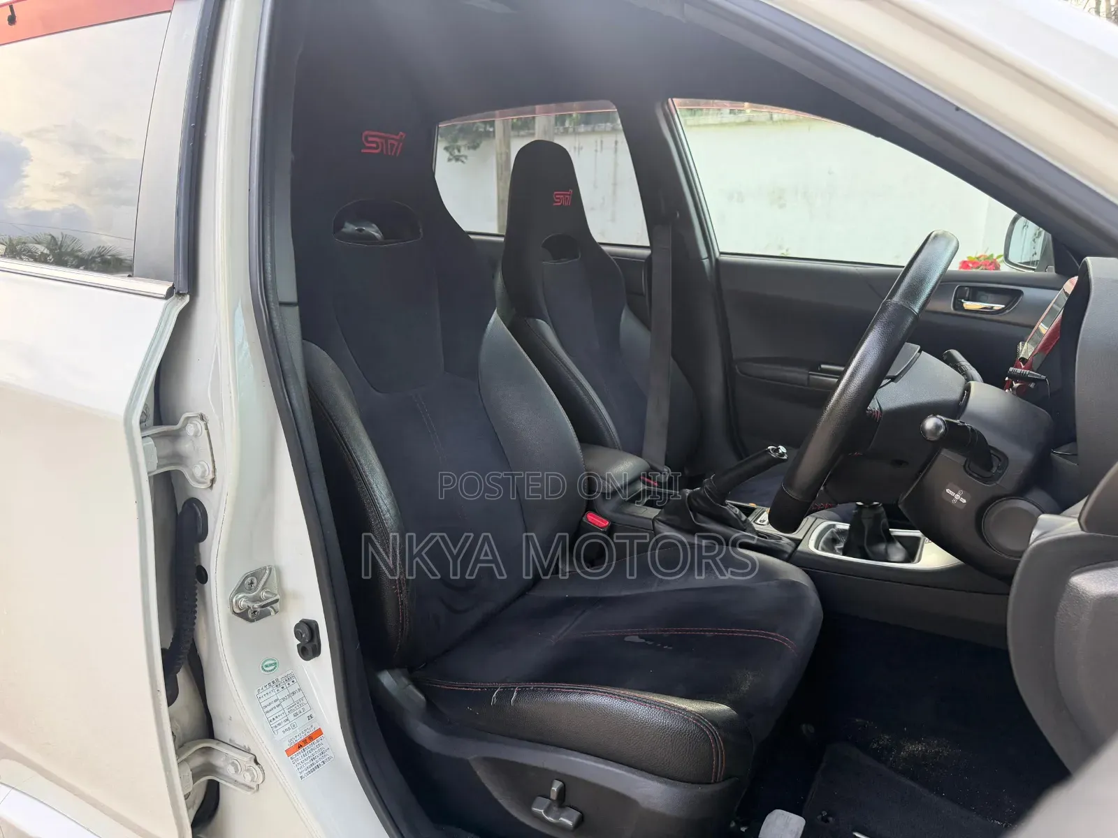 Subaru WRX STI 2015 White