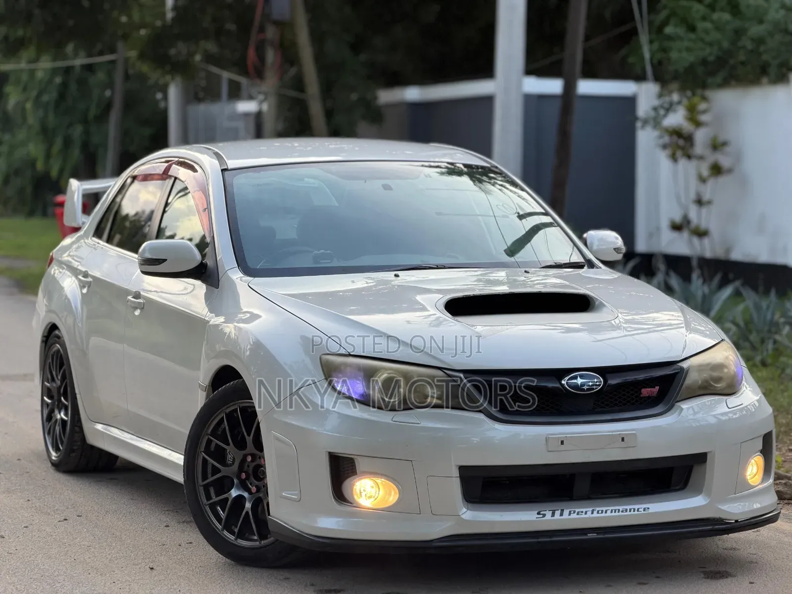 Subaru WRX STI 2015 White