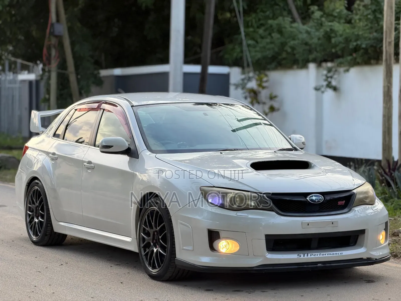 Subaru WRX STI 2015 White