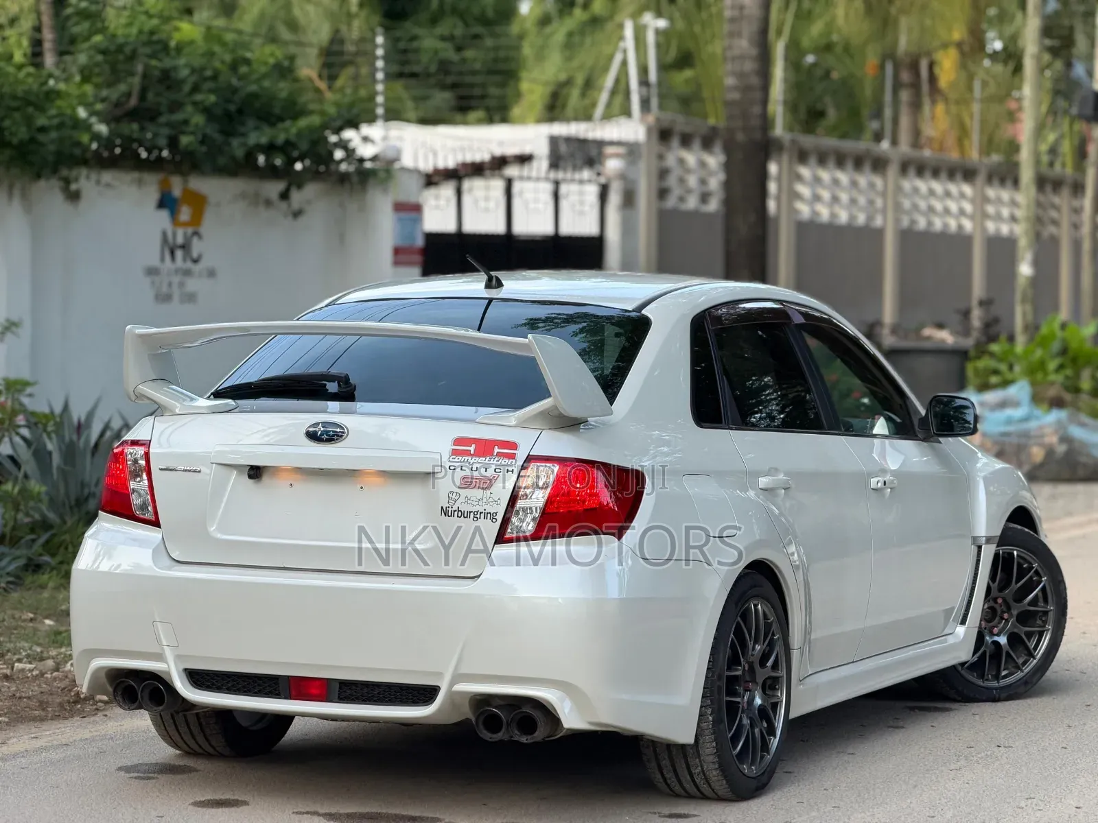 Subaru WRX STI 2015 White