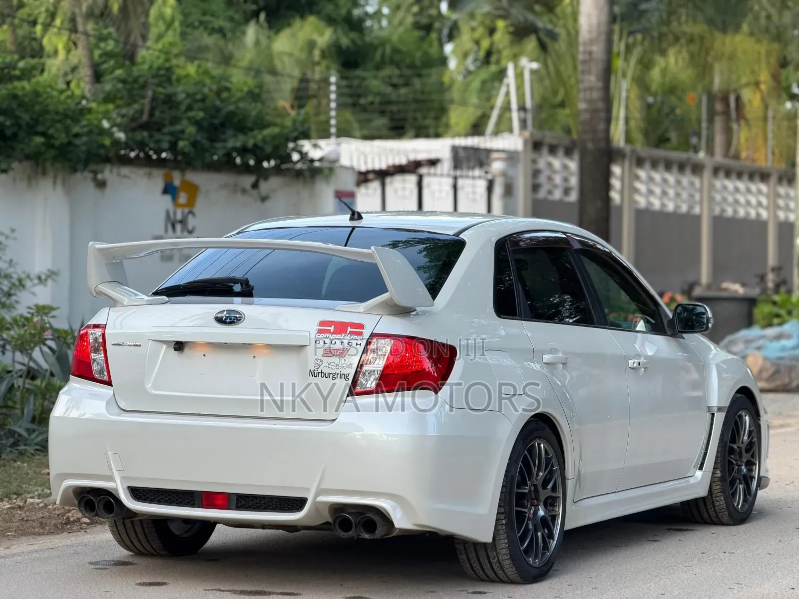 Subaru WRX STI 2015 White