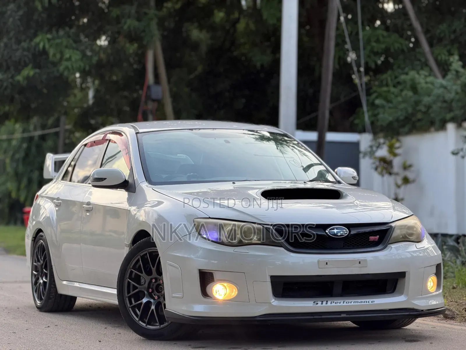 Subaru WRX STI 2015 White