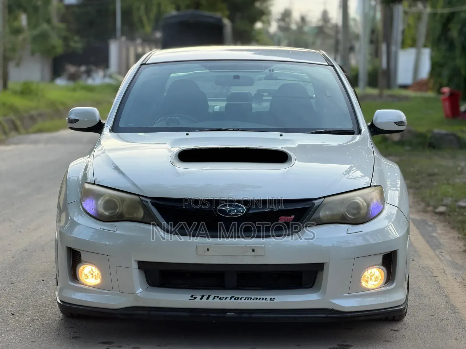 Subaru WRX STI 2015 White