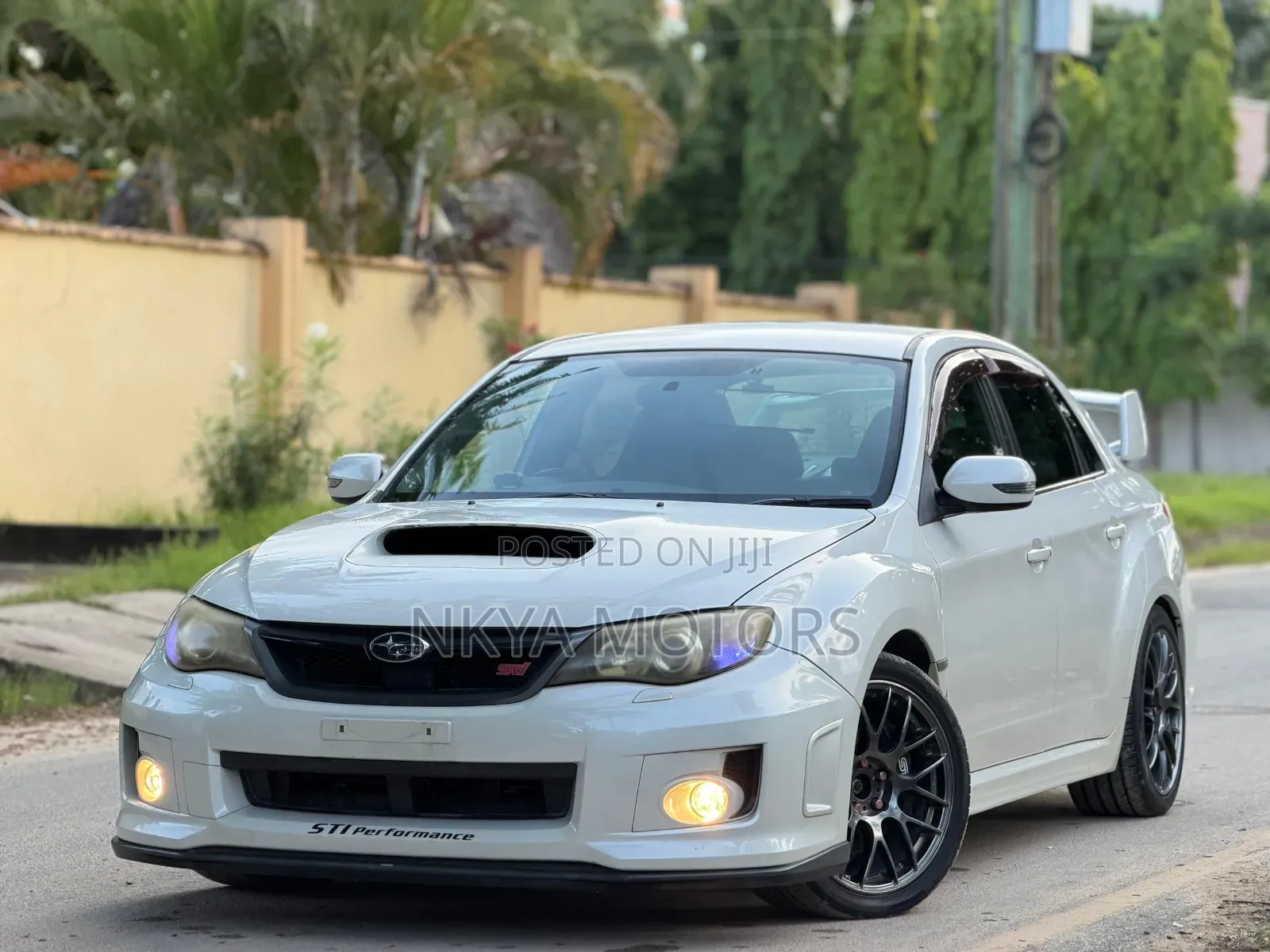 Subaru WRX STI 2015 White