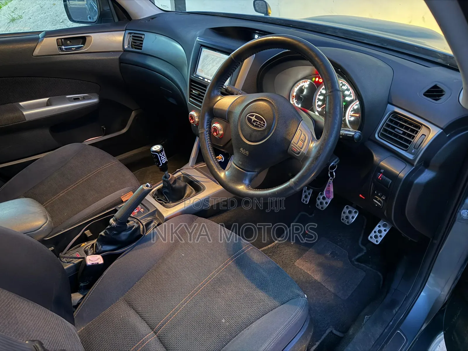 Subaru WRX STI 2015 White