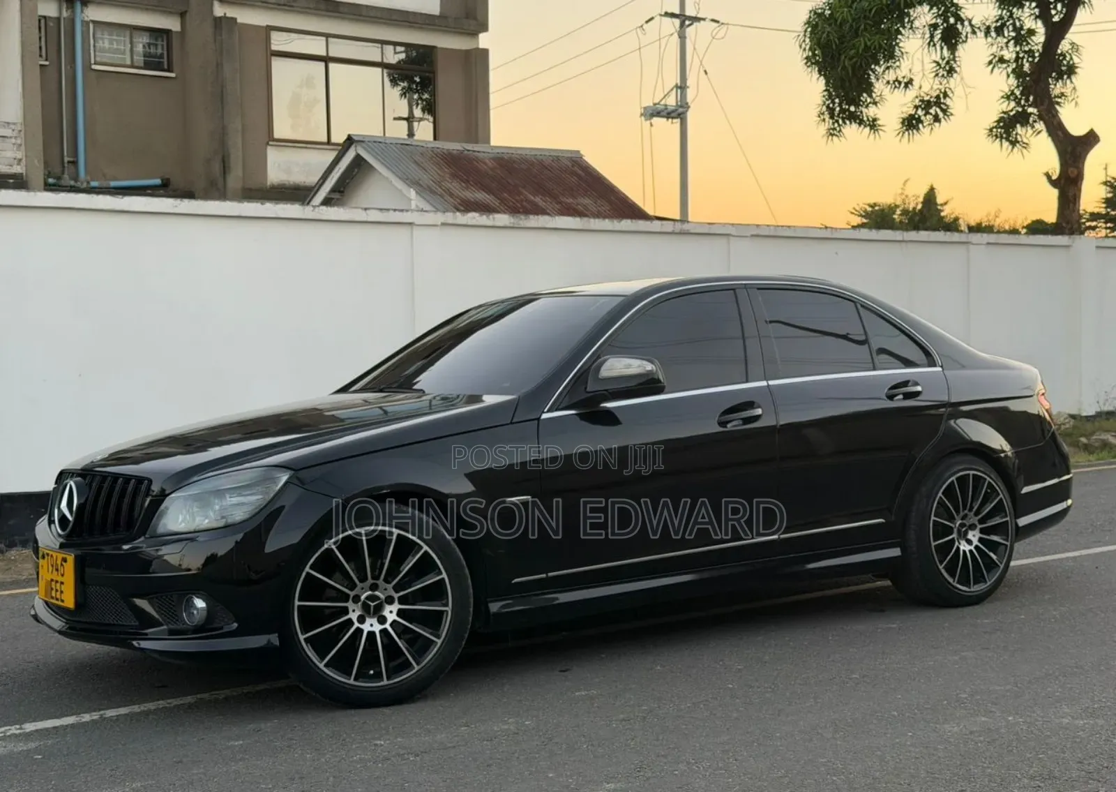 Mercedes-Benz C200 2008 Black