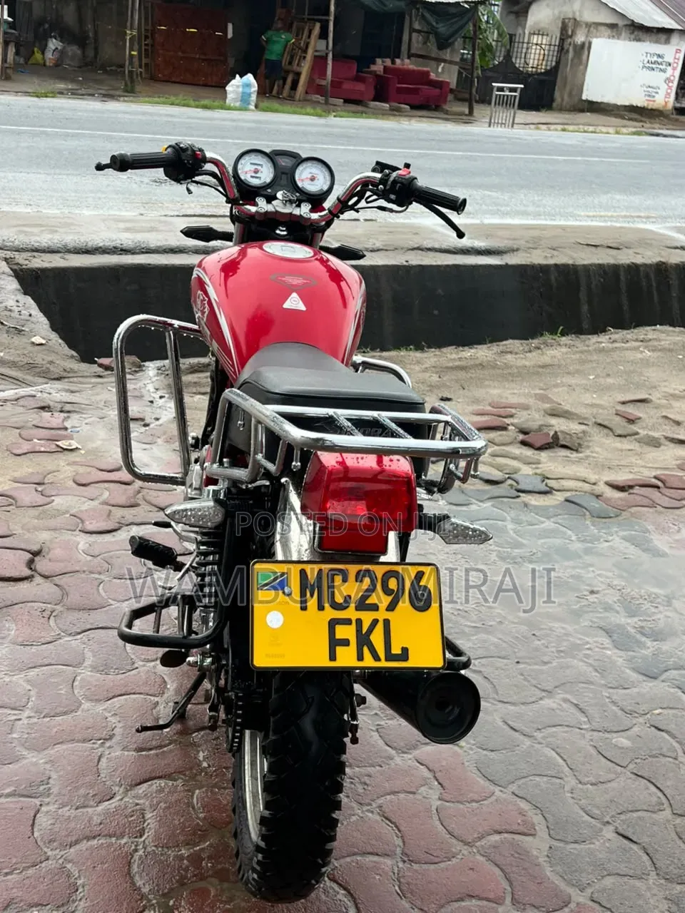 Haojue HJ125-18 2026 Red