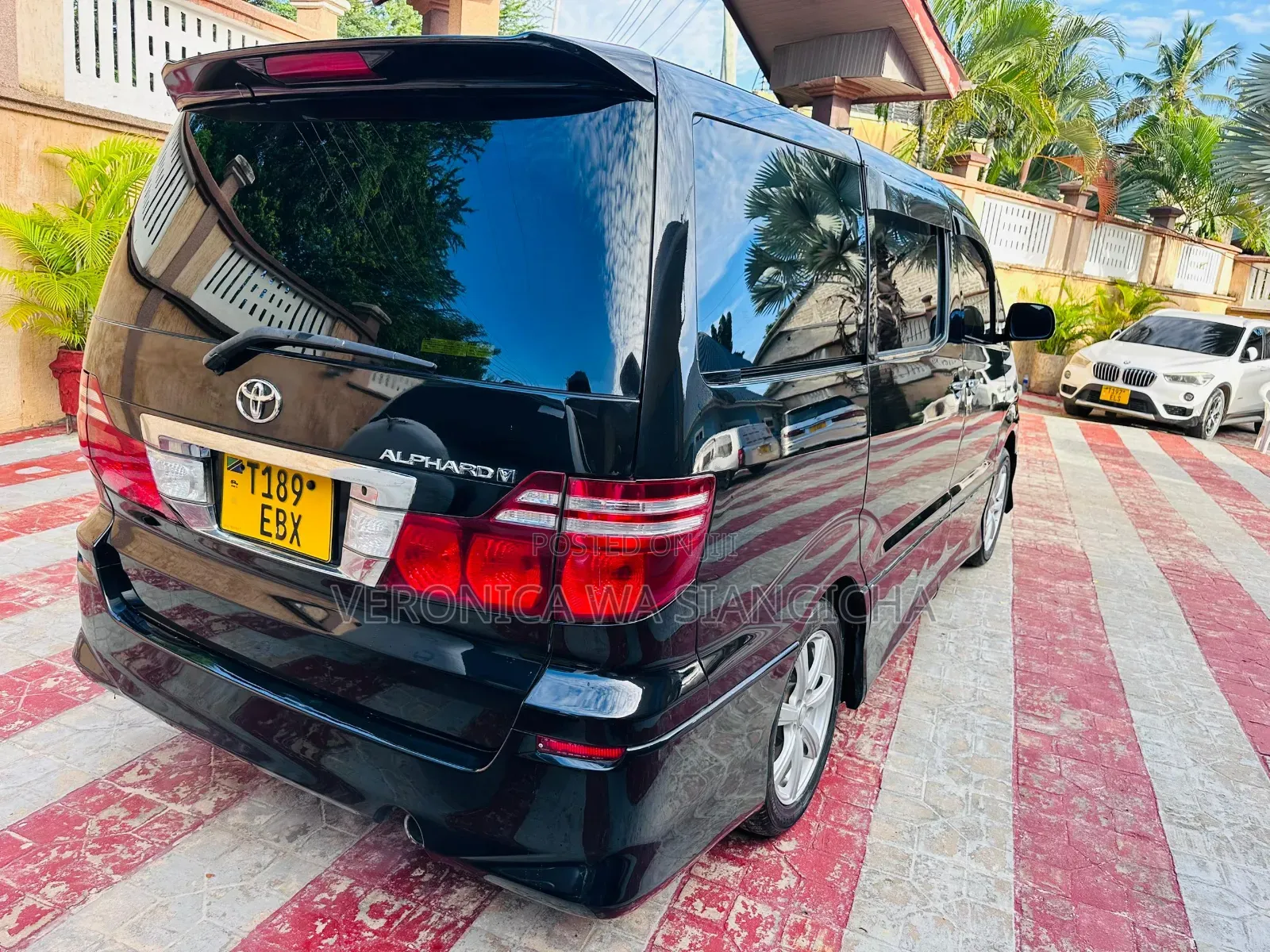 Toyota Alphard 2007 Black