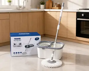 Rotating Bucket With Mop