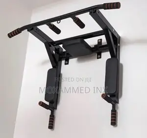 Multifunctional Wall-Mounted Pull-Up Bar and Dip Station