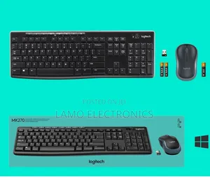 Logitech Mk270 Original Wireless Keyboard and Mouse Combo