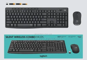 Logitech Mk295 Silent Touch Original Wireless Keyboard and Mousecombo