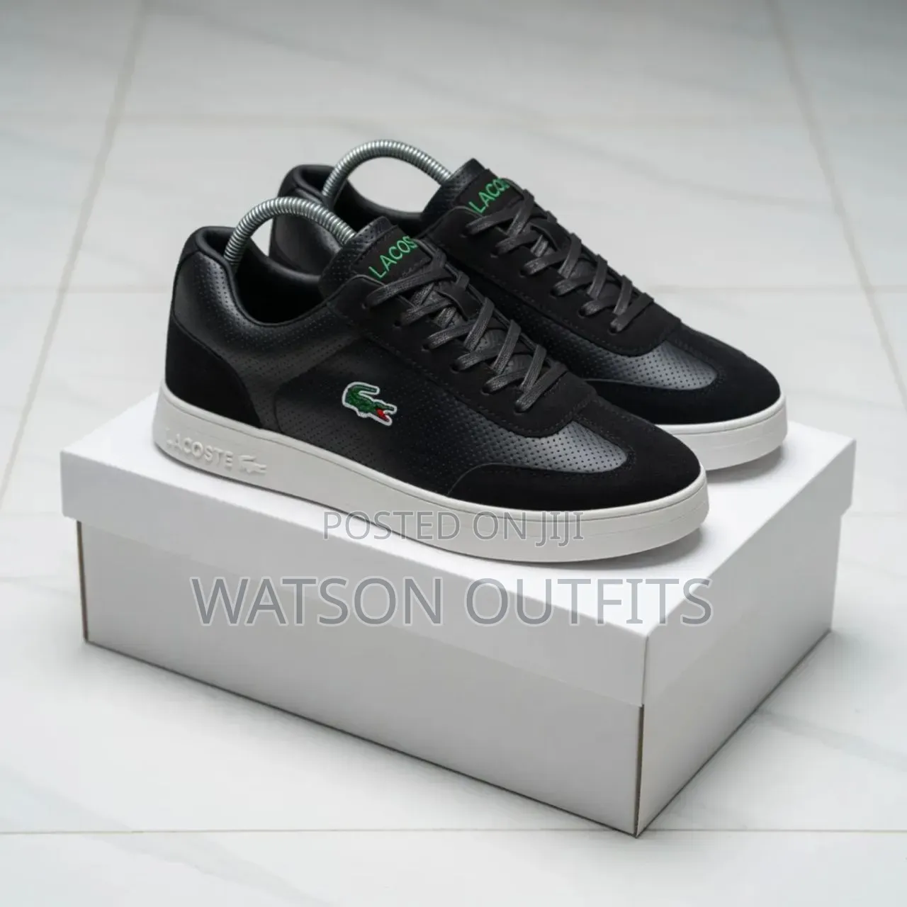 Men's Leather Shoes Lacoste Newly Branded Materials Very Classic Smart