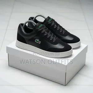 Men's Leather Shoes Lacoste Newly Branded Materials Very Classic Smart