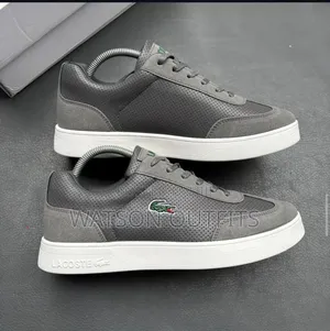 Men's Leather Shoes Lacoste Newly Branded Materials Very Classic Smart