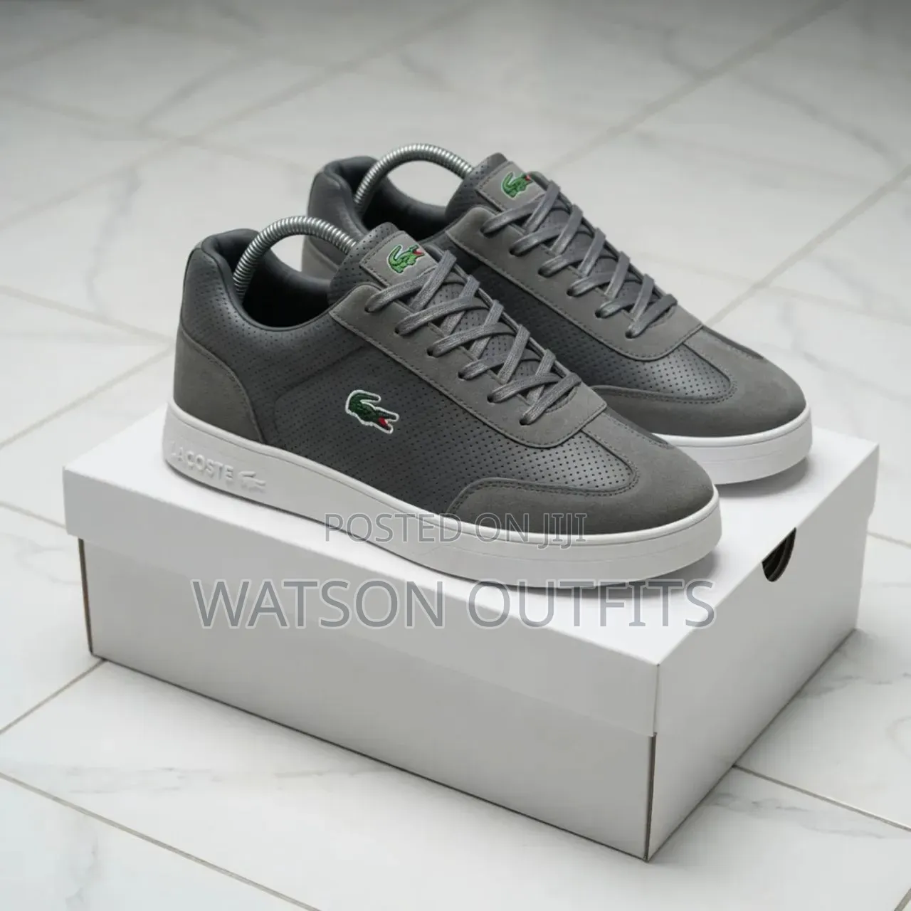Men's Leather Shoes Lacoste Newly Branded Materials Very Classic Smart