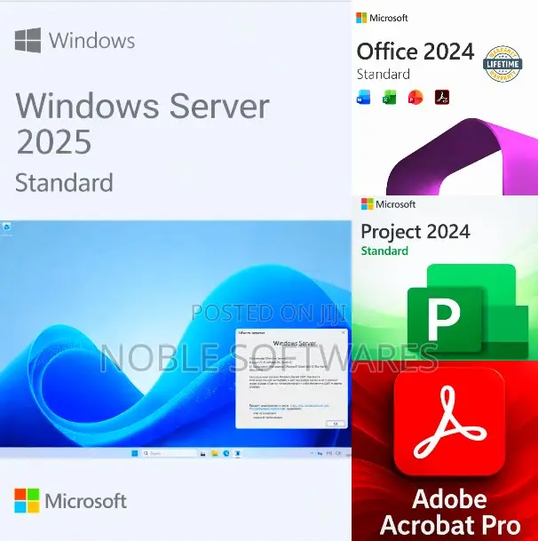 Windows Server 2025 Standard + Office 2024 Standard + Project St 2024