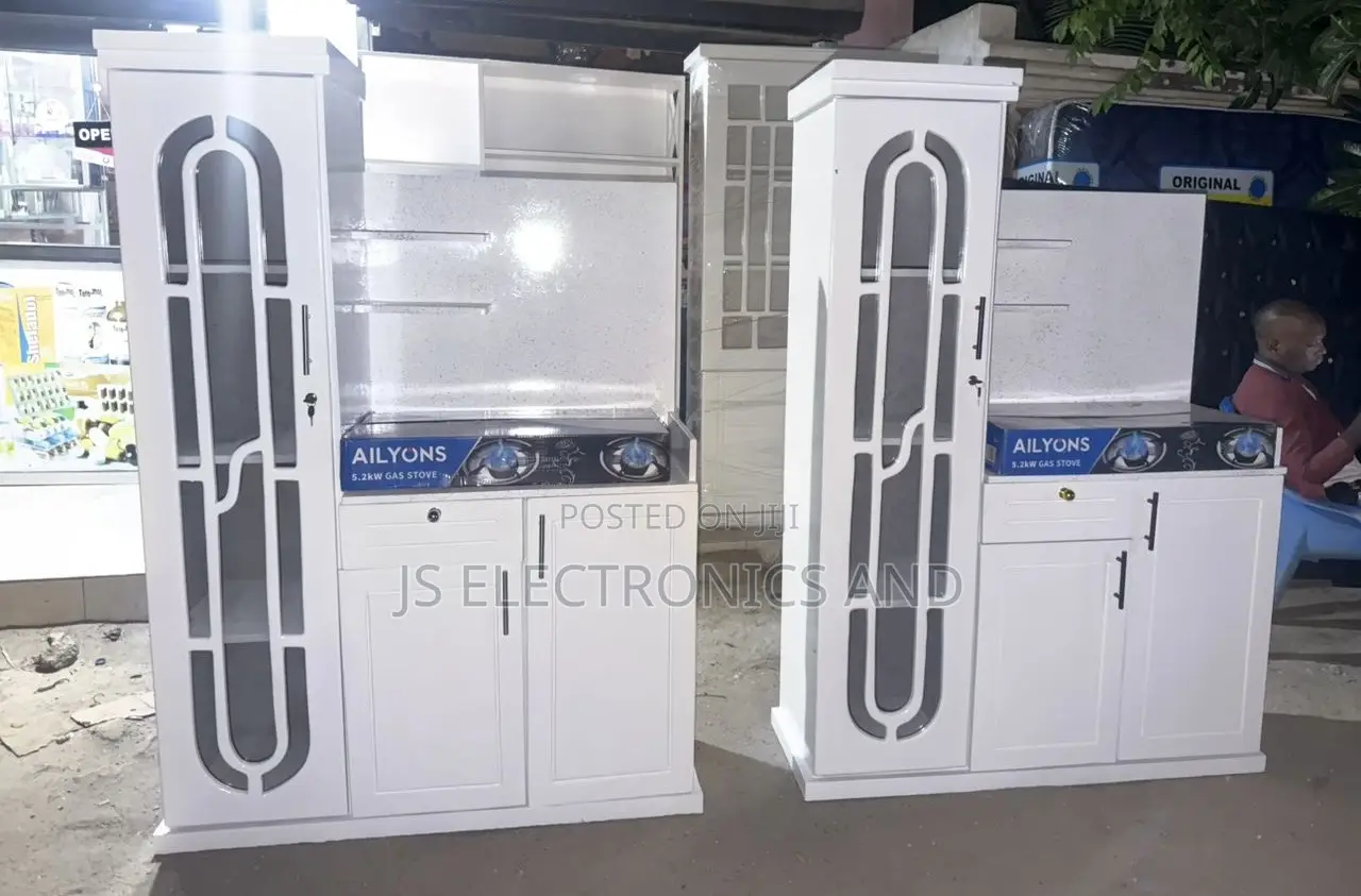 Kitchen Cabinet Kubwa Ya Kisasa Ina Kabati Pembeni Bei Ya Ofa