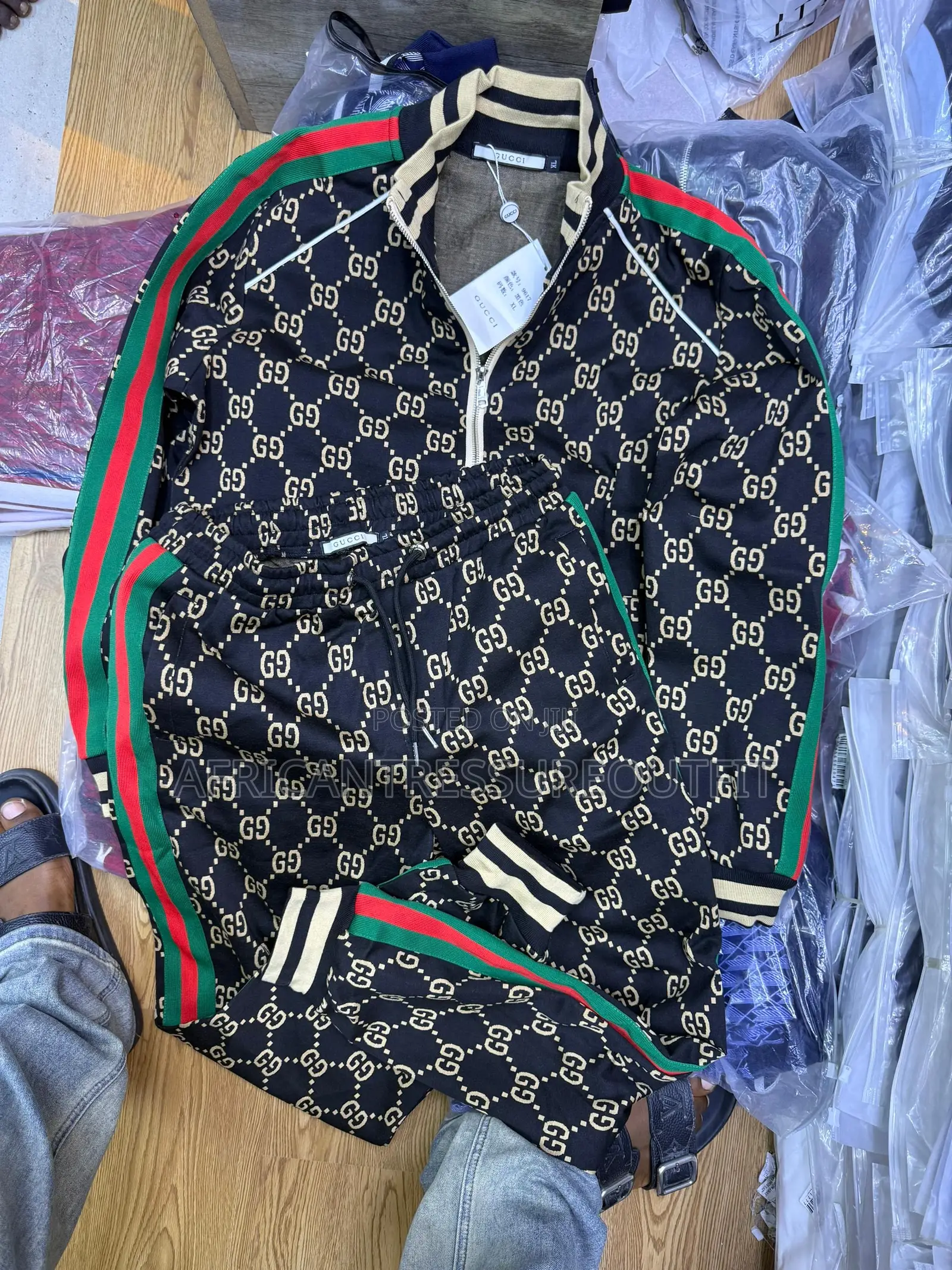 Gucci Gg Cotton Jackets Tracksuit Collection