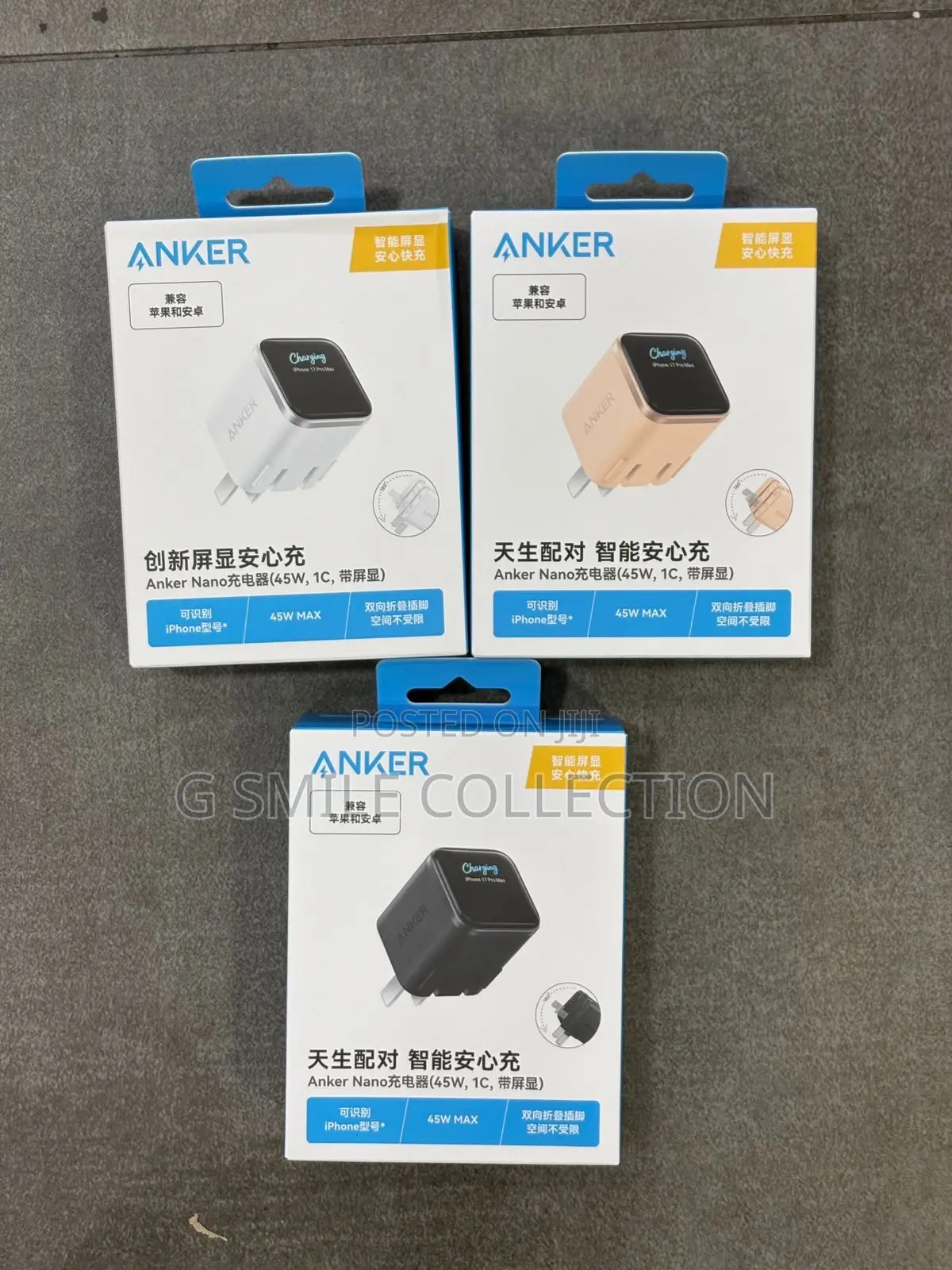 Anker 45w Adapter With Display