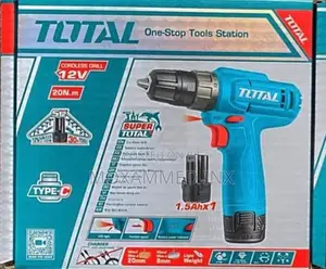 Total Tdli12428 12v Cordless Drillthe Drill Operates at 12v