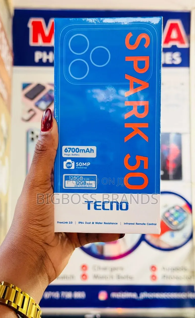 New Tecno Spark 50 128 GB