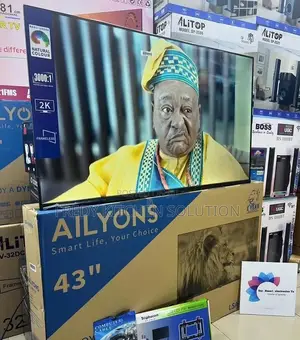 Ailyons Smart Tv 43nch Frameless