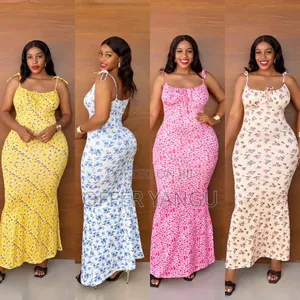 Floral Spaghetti Strap Dress