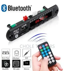 Antrack 12v Mp3 Decoder Board With Bluetooth And Remote Control.