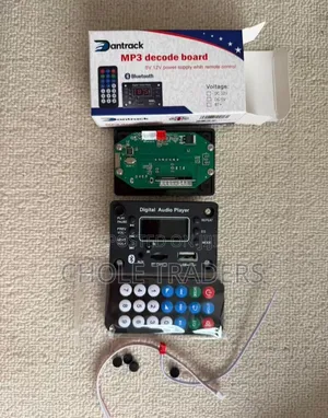 Antrack 12v Mp3 Decoder Board With Bluetooth And Remote Control.