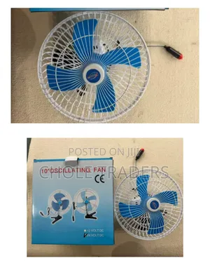 10-Inch Portable Oscillating Fan for Car/Vehicle (24v Dc Power)