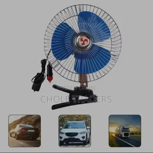 8-Inch Portable Oscillating Fan for Car/Vehicle (24v Dc Power)