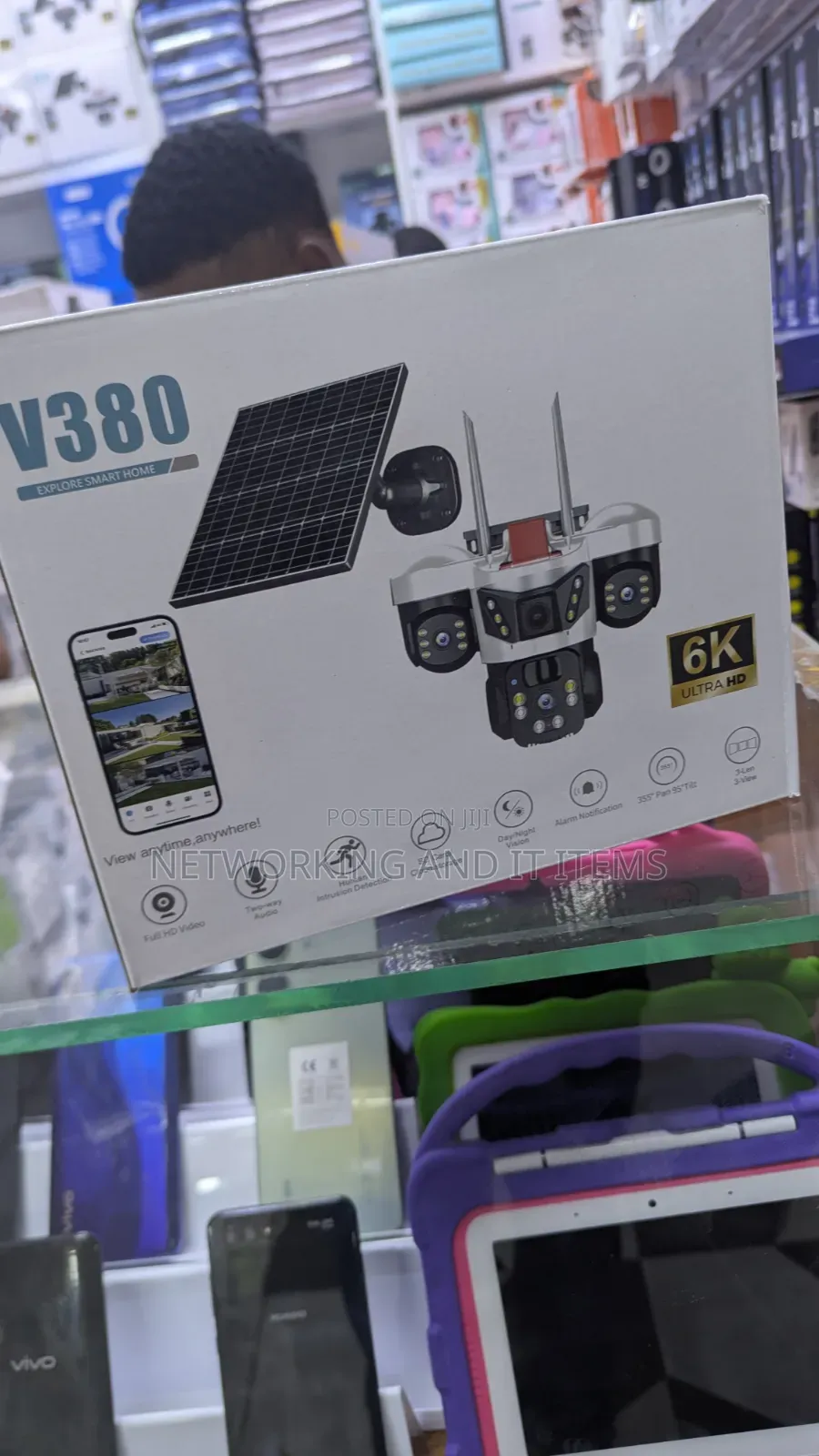 V380 Wifi Camera 3 Lens