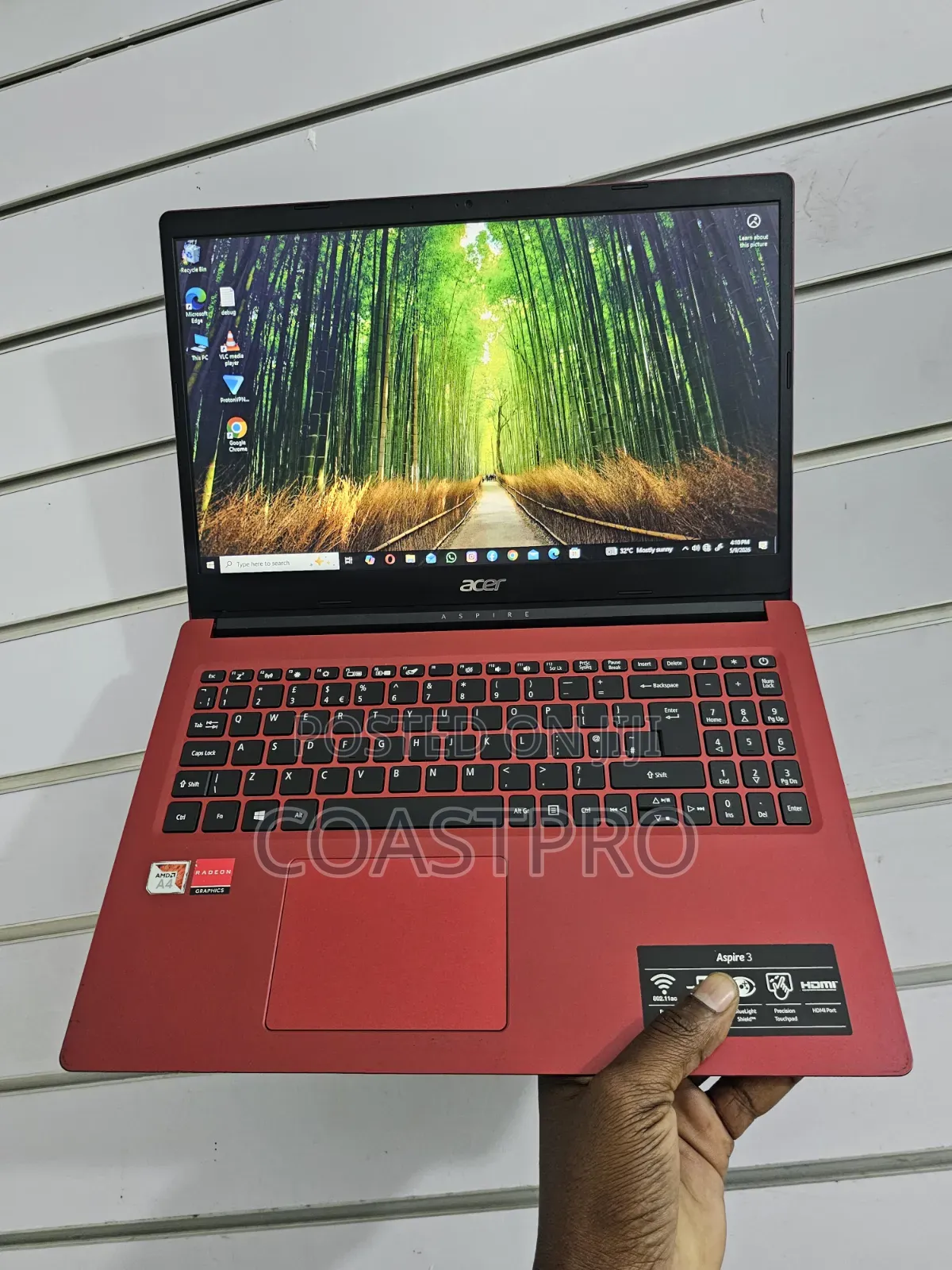 Laptop Acer Aspire 3 4GB AMD A4 SSD 128GB